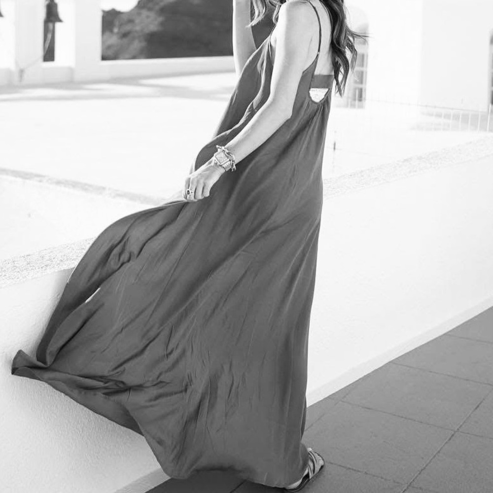 PS The Label Blue / Grey Resort Maxi Dress